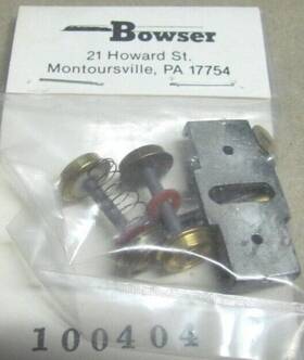100404 Bowser Ho Usra Mountain 4-8-2 Locomotive Pilot Lead Front Truck Kit