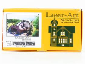 549s Branchline S 1/64 Scale Laser-art Structures Kit #549s Fallen Barn 549s Branchline S 1/64 Scale Laser-art Structures Kit #549s Fallen Barn