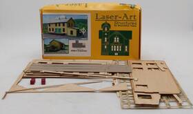 580s Branchline Trains 580 S Laser-art Structures Creamery Building Kit Ex/box