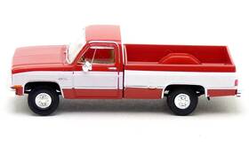 Brekina 026538196516 1981 Gmc Sierra Grande Pickup Truck Red/white Ho 1/87 Plastic
