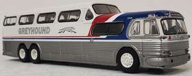 61303 Brekina New Ho 1/87 Scale 1956 Greyhound Scenic Cruiser Bus Inch York Express
