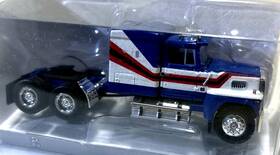 85877-1978 Brekina Br-85877 Rtr Ho 1 87 Ford Ltl-9000 Tractor/white/red-built-semi Truck