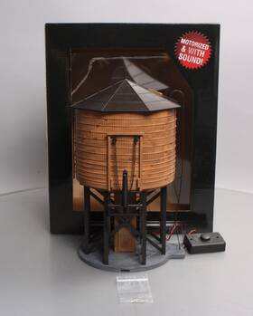 6141 Broadway Limited O Unlettered Operating Water Tower With Sound And Motorized Ln