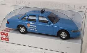 24-seven Busch 49028 New Ho 1/87 Ford Crown Victoria Marked For Inch Taxi City Of Chicago