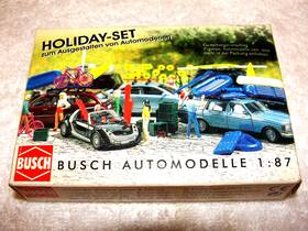 49968 Busch Automobile - Holiday Set #49968 Incomplete Has Approximately 90% Incl