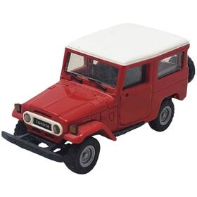 60217 Busch Ho Scale 1960 Toyota Land Cruiser Red White