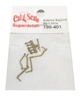190-401 Cal Scale Ho Alco Rs-3 Diesel Loco Prr Induction Phone Antenna Supports