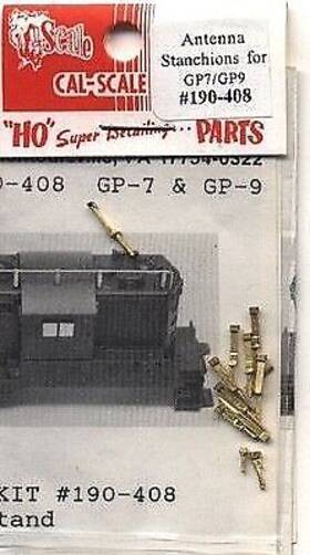 190-408 Cal Scale 408 Ho Emd Gp7/9 Diesel Loco Prr Induction Phone Antenna Supports