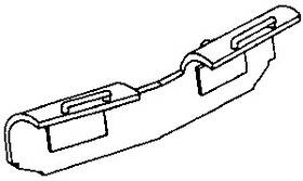 190-456 Cal Scale Ho Modern Diesel Pilot Snow Plow