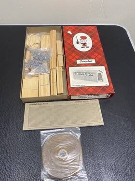 306-1575 Campbell Scale Models Ho Covered Bridge #306-1575
