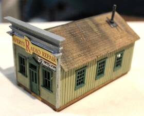 380-795 Campbell Ho Columbia Gazette Office - Kit Built And Details