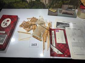 761-330 Campbell Scale Models Ho Kit Deck Timber Bridge For Parts