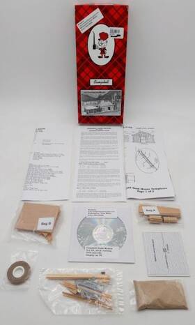 Campbell Scale Models 021808957495 358 Ho/hon3 Sand House Building Kit Ln/box
