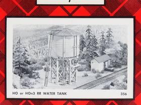 Campbell Scale Models 356-1095 Ho/hon3 Kit Rr Water Tank