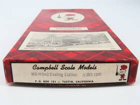 357-1095 Campbell Scale Models Ho/hon3 Kit Coaling Station