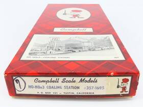 357-1695 Campbell Scale Models Ho/hon3 Kit Coaling Station