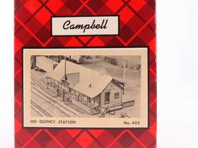 402-2495 Campbell Scale Models Ho Kit #402-2495 Quincy Station