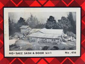 416-2495 Campbell Scale Models Ho 1/87 Kit Saez Sash And Door