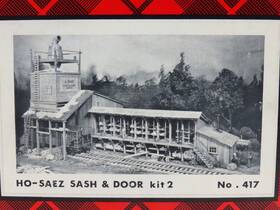 Campbell Scale Models 417-2695 Ho 1/87 Kit Saez Sash And Door 2
