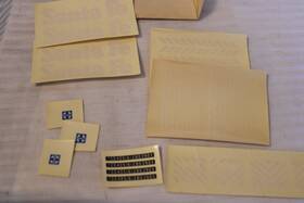 Eh-107 Champ Decals Ho Scale Santa Fe Locomotive Decal Set #eh-107