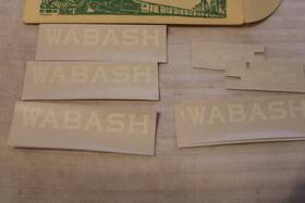Hc-46 Champ Decals Ho Scale Wabash Twin Hopper Decal Set #hc-46 Hc-46 Champ Decals Ho Scale Wabash Twin Hopper Decal Set #hc-46