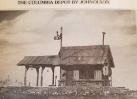 214-9004 Chooch Enterprises 9004 Columbia Depot Train Station Stop John Olson Kit Lnib