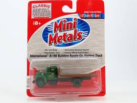 H-190 Classic Metal Works 30186 Ho Cmw Mini Metals International Builders Supply Co. Flatbed Truck