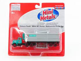 31148 Classic Metal Works Ho Cmw Mini Metals Safeway Foods Tractor With Refrigerated Trailer Set