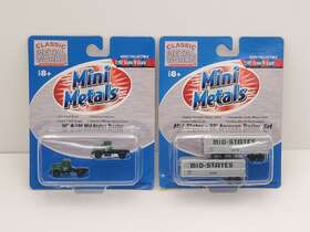 R-190 Classic Metal Works 51109 51105 Cmw Mini Metals N Scale Mid-states Ih Tractor And 32ft Aerovan Trailer Set R-190 Classic Metal Works 51109 51105 Cmw Mini Metals N Scale Mid-states Ih Tractor And 32ft Aerovan Trailer Set