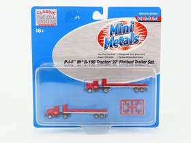 51123 Classic Metal Works N 1/160 Scale Cmw Mini Metals P-i-e Tractor/32ft Flatbed Trailer Set 51123 Classic Metal Works N 1/160 Scale Cmw Mini Metals P-i-e Tractor/32ft Flatbed Trailer Set