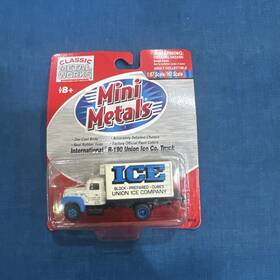 R-190 Classic Metal Works 658819301728 Mini Metals 1 87/ho Scale International Union Ice Co Truck