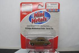 Ft50 Classic Metal Works 658819302473 Cmw Mini Metals Ho Scale 1/87 Dodge Meadowbrook Sedan In Burma Tan