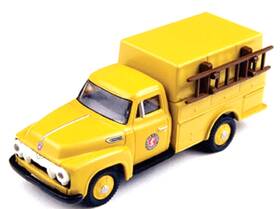 F-350 Classic Metal Worls -cmw-mini Metals 30219 Rtr Ho 1/87 Power And Light Company Ft54 Ford Utility Truck