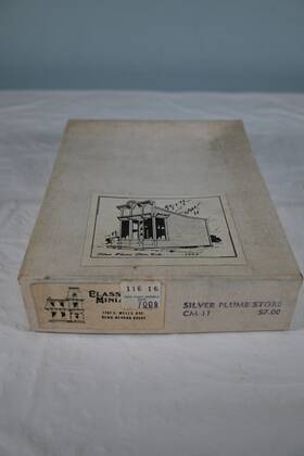 Cm-11 Classic Miniatures Silver Plume Store Ho Building Kit