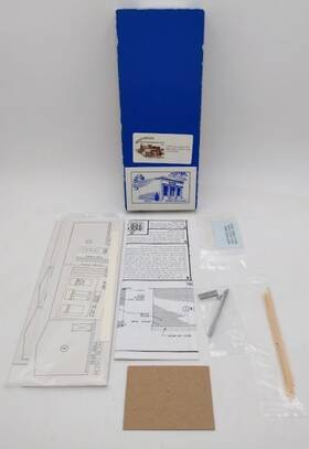 Cm-18 Classic Miniatures Ho Scale Bank Building 1900 Craftsman Kit Ln/box