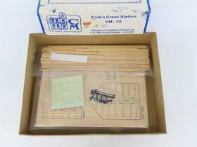Cm-35 Classic Miniatures Ho Scale Kit Colorado And Southern Forks Creek Station