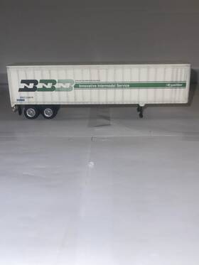 0004-008137 Con-cor Ho Bnz 234676 45 Rivet Side Trailer Burlington Northern Expediter