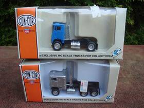 0004-13200 Con-cor 2 Model Railroad Route 66 Freightliner Generic Tractors- Ho Scale By