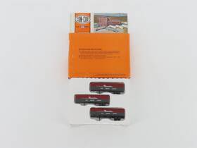 004-005116 Con-cor N 1/160 Scale Nyc New York Central Pacemaker Trailer 3-pack