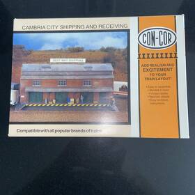 Con-cor 098552006915 691 N Scale Cambria City Shipping And Receiving Kit Con-cor 098552006915 691 N Scale Cambria City Shipping And Receiving Kit