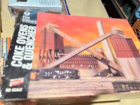 933-3053 Cornerstone Coke Ovens And Quencher Uss Works Steel Mill Ho Scale Kit Walthers Sealed