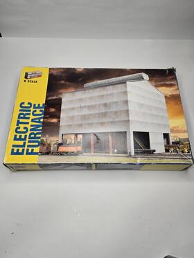 933-3807 Cornerstone Electric Arc Furnace Us Steel Mill Works N Scale Kit Model Train