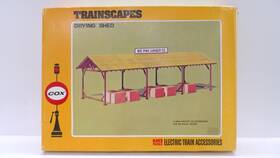 6234509 Cox 1 87 Ho Downtown Big Pine Lumber Drying Shed Train Building Kit New