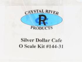 144-31 Crystal River Products O 1/48 Scale Kit Silver Dollar Cafe