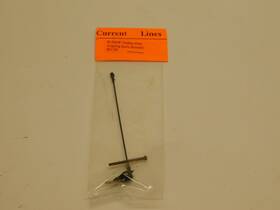 B-320w Current Line Models O Scale Trolley Pole 4-spring Horiz Forward - Nos B-320w Current Line Models O Scale Trolley Pole 4-spring Horiz Forward - Nos