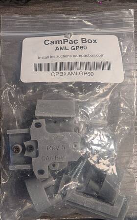 Amlgp60 Datum Precision Inc. G Scale Campac Custom Coupler Mounting Box