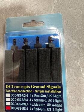 Dcd-gs-us.4 Dccconcepts Dcc Concepts 2-wire Usa Style Type Ground Signal 4 Pack