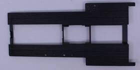 10016-42s Delton 2-8-0 Black Locomotive Running Board With Silver Pinstripe