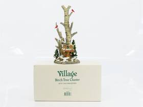 52631 Department 56 Village #52631 Inch Birch Tree Cluster With Two Mailboxes Scene 52631 Department 56 Village #52631 Inch Birch Tree Cluster With Two Mailboxes Scene