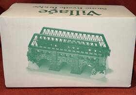 52647 Department 56 Retired Dept Village Stone Trestle Bridge/ Layout Christmas Snow